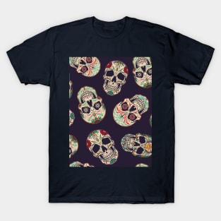 Vintage Voodoo Skull Magic Skulls Haiti T-Shirt